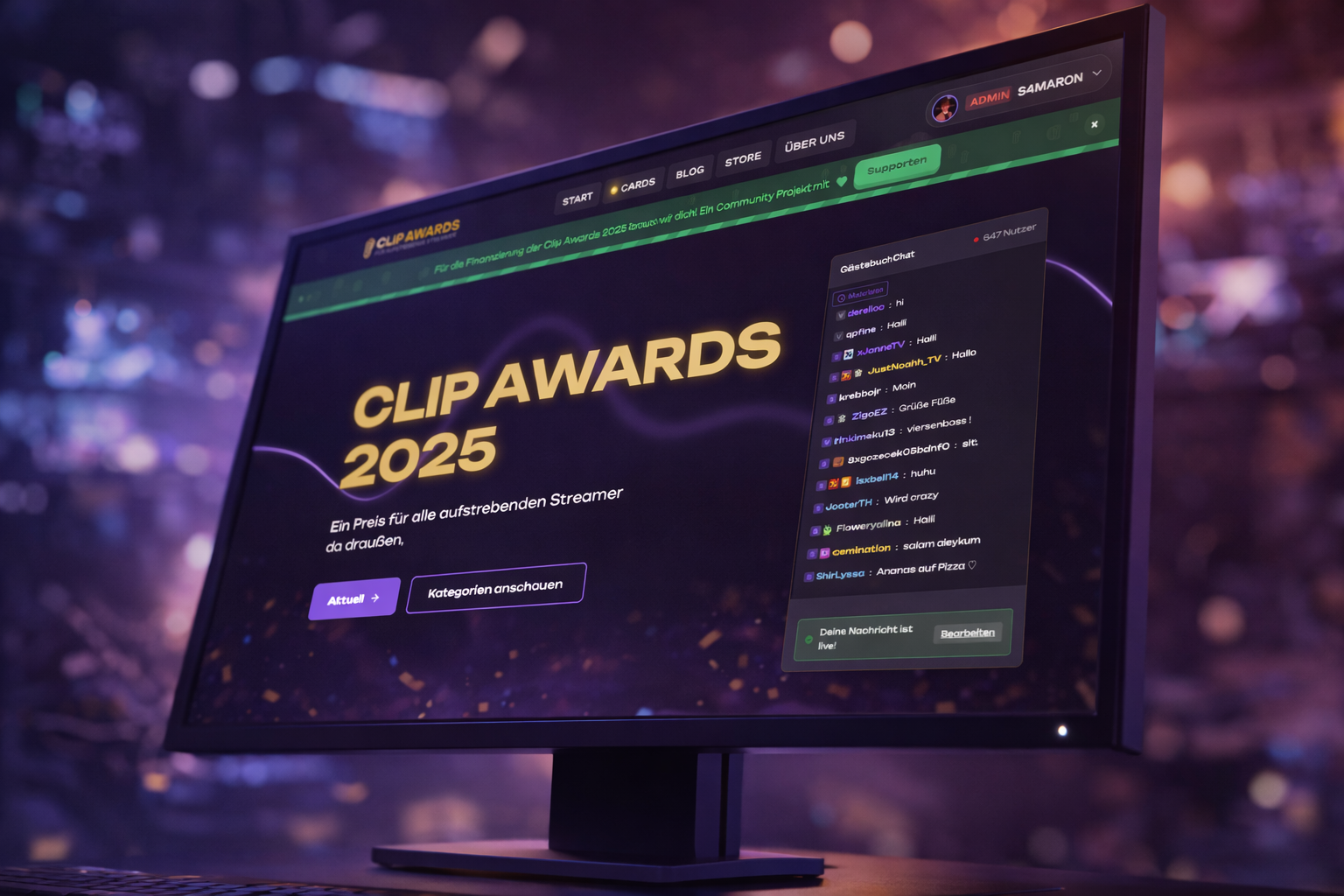 Zukunft der Clip Awards Events und Jugendschutz